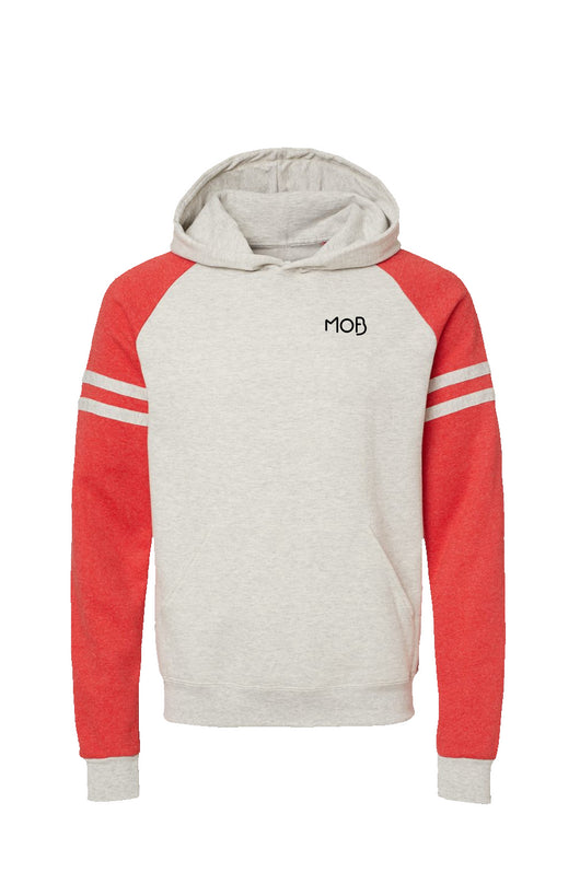 Varsity Colorblocked Raglan Hoodie