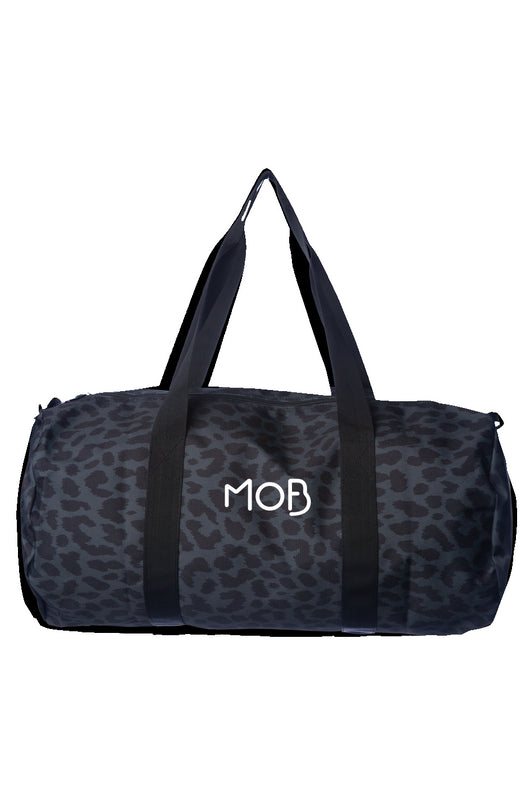 Day Tripper Duffle Black Cheetah