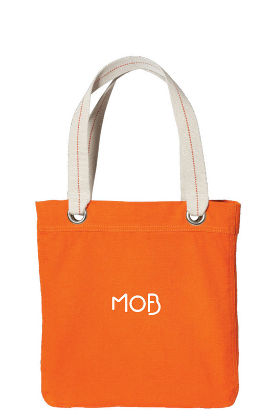 Allie Orange Tote