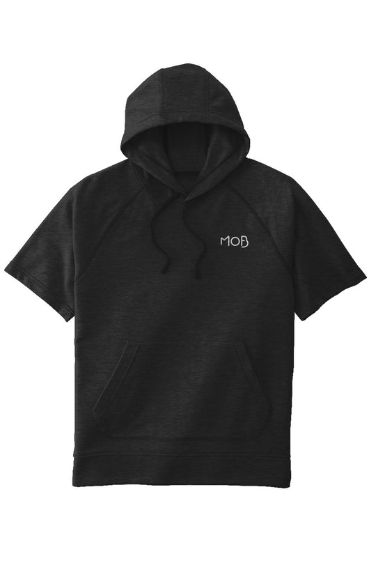 Tri-Blend Fleece  S/S Hooded Pullover